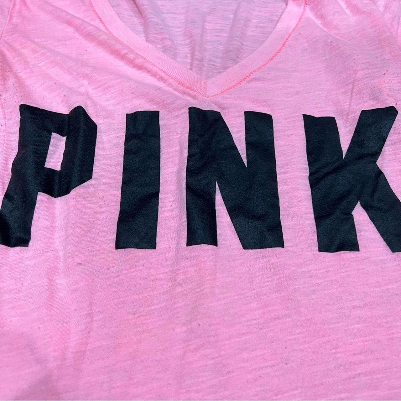 Victoria's Secret Women's Pink T-shirt 