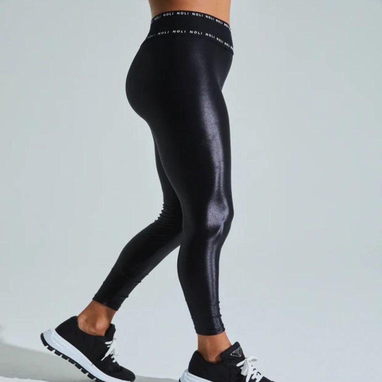 Black liquid leggings hotsell