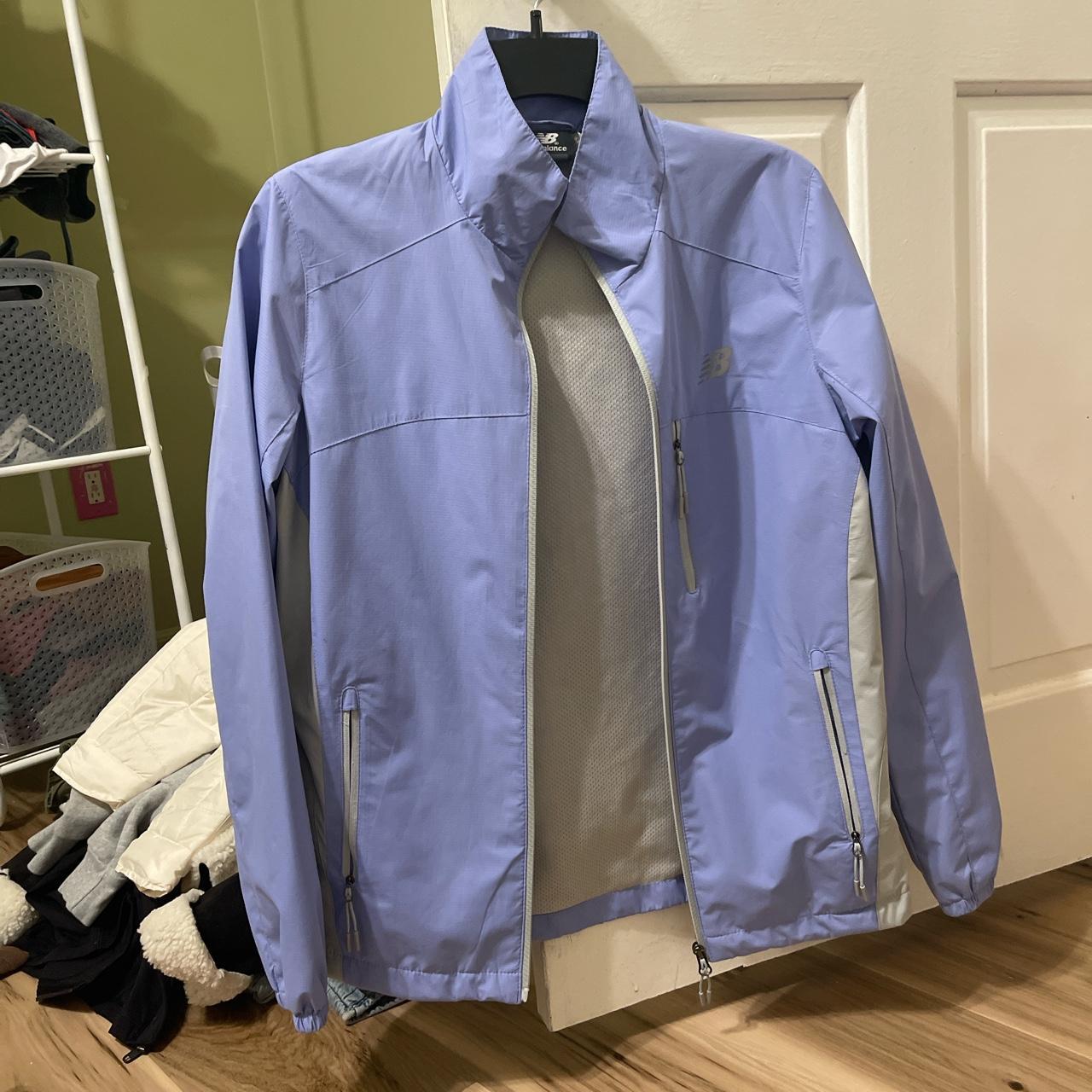 Periwinkle New balance jacket - Depop