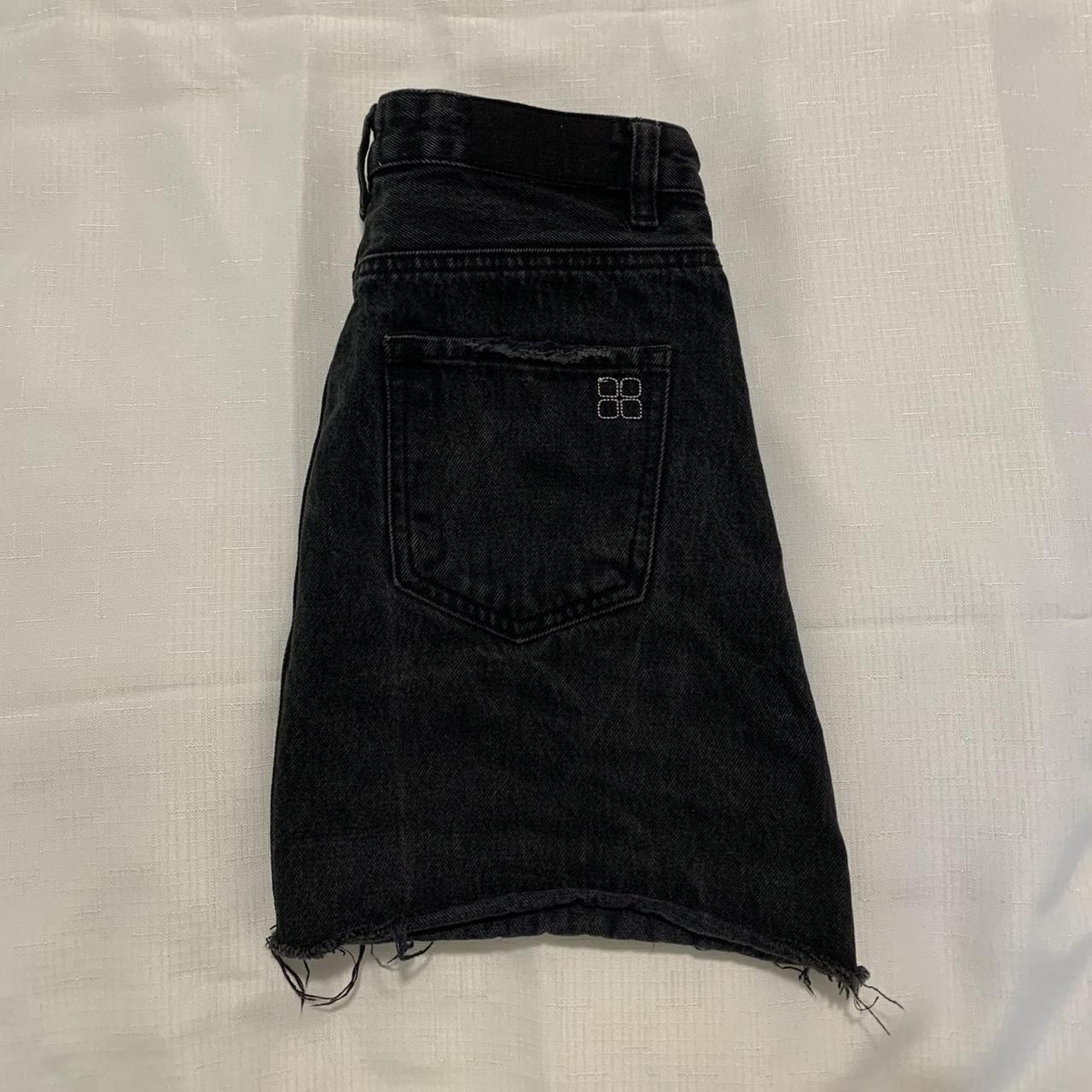 insight denim skirt. in really good condition. fits... - Depop