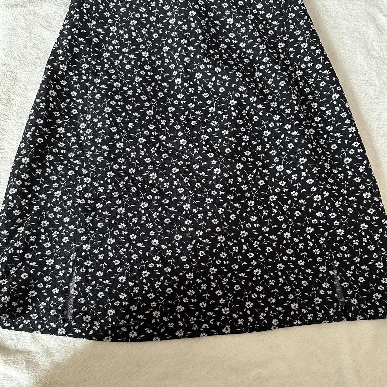 Black and white brandy skirt best sale