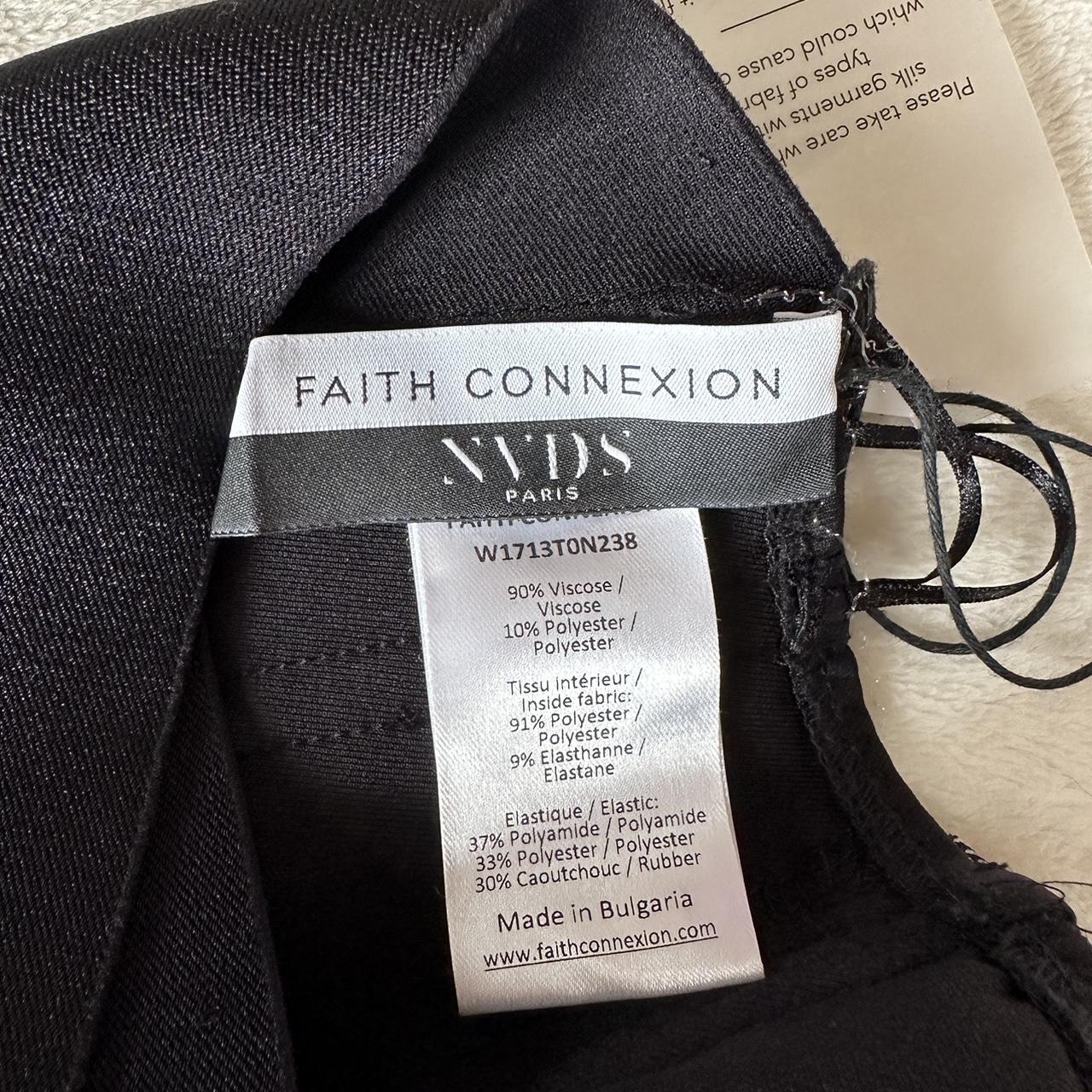 Faith Connexion Women's Grey and Black Vest (3)