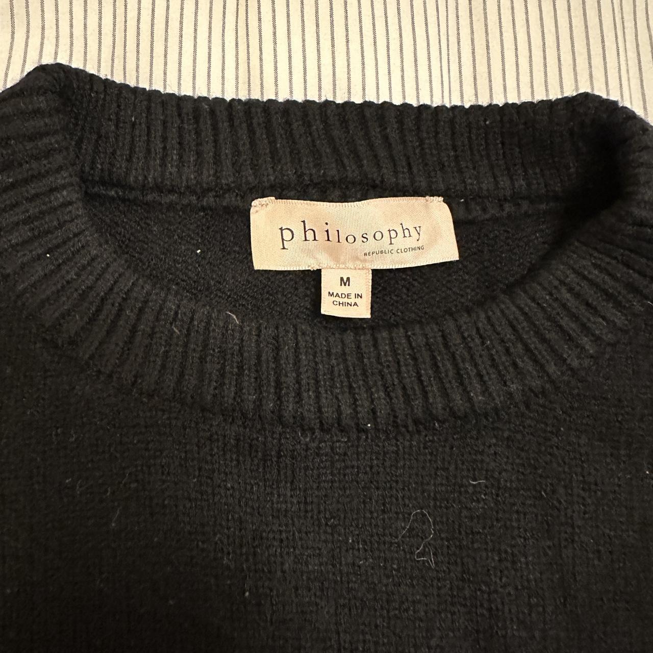 Philosophy brand clearance sweaters