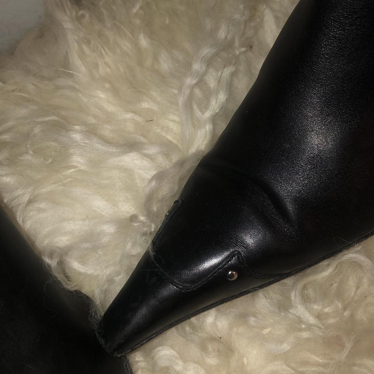 Prada Women's Black Boots | Depop