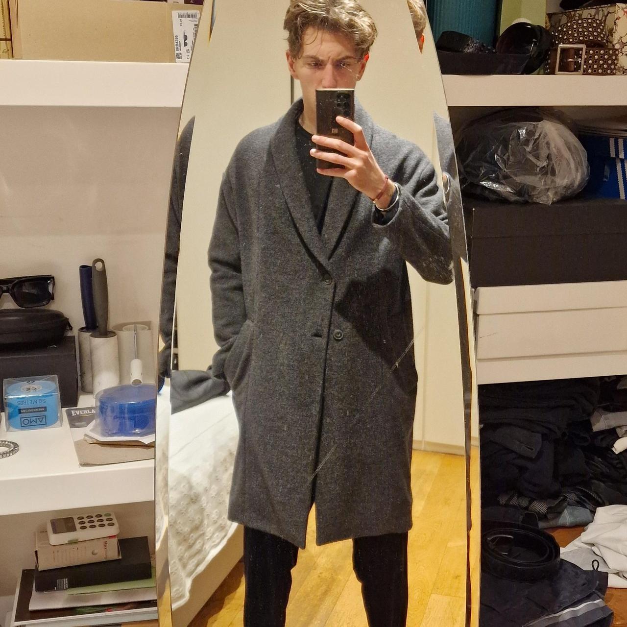 zara gray coat