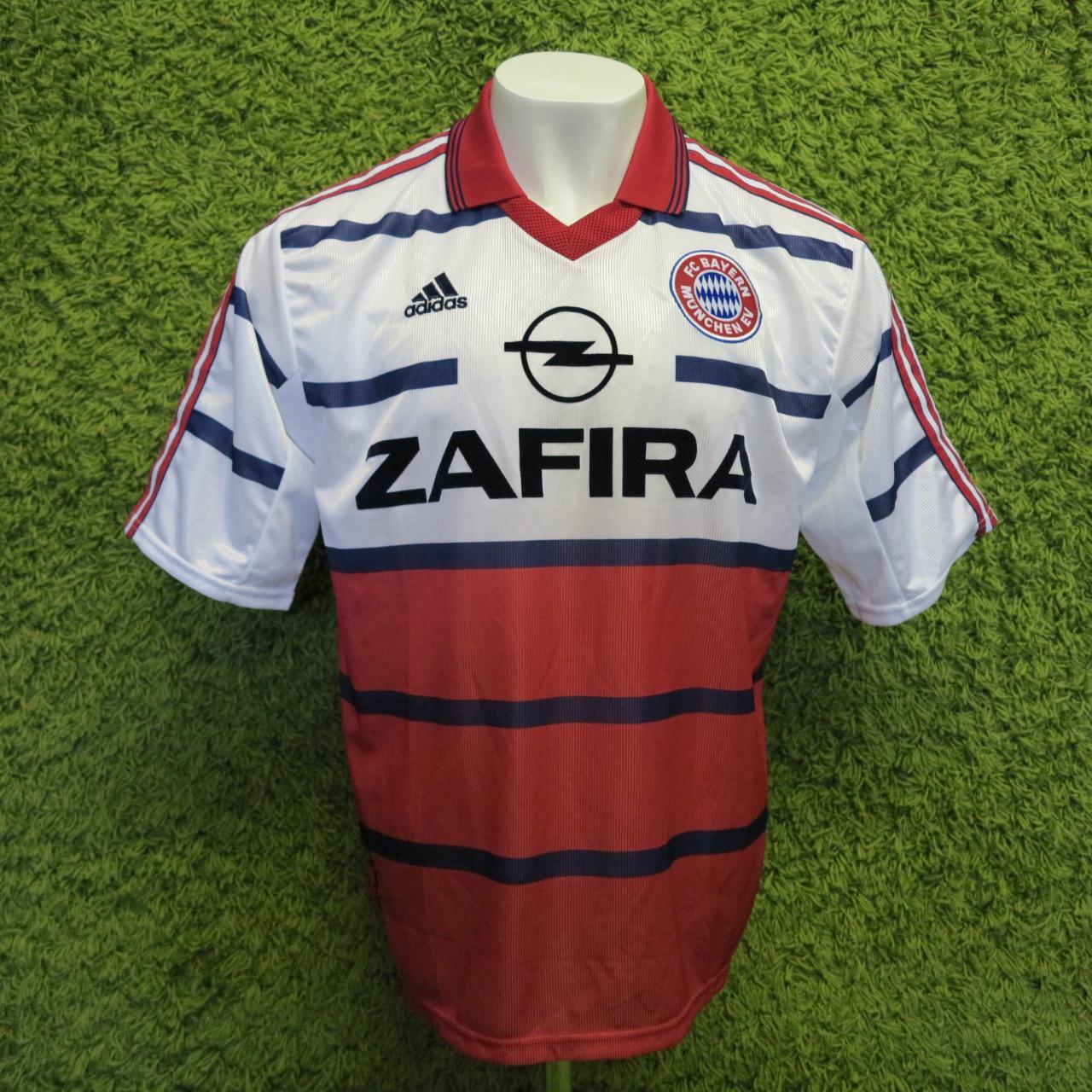1998-2000 BAYERN MUNICH AWAY FOOTBALL SHIRT CUP Depop