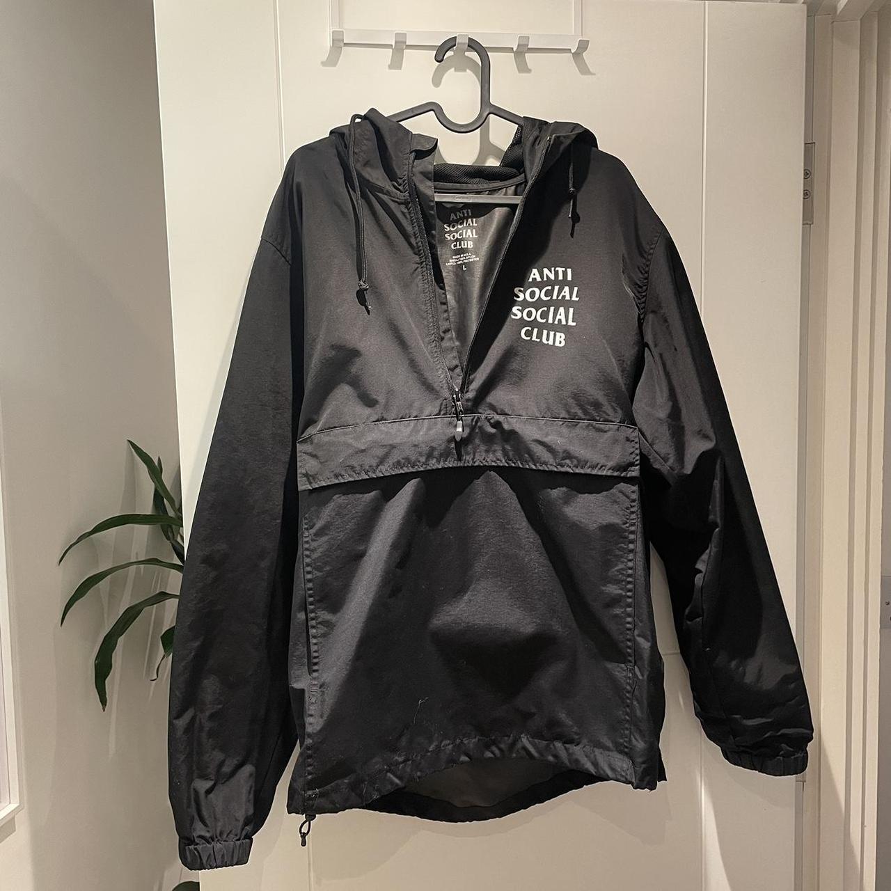 Anti Social Social Club windbreaker anorak Depop