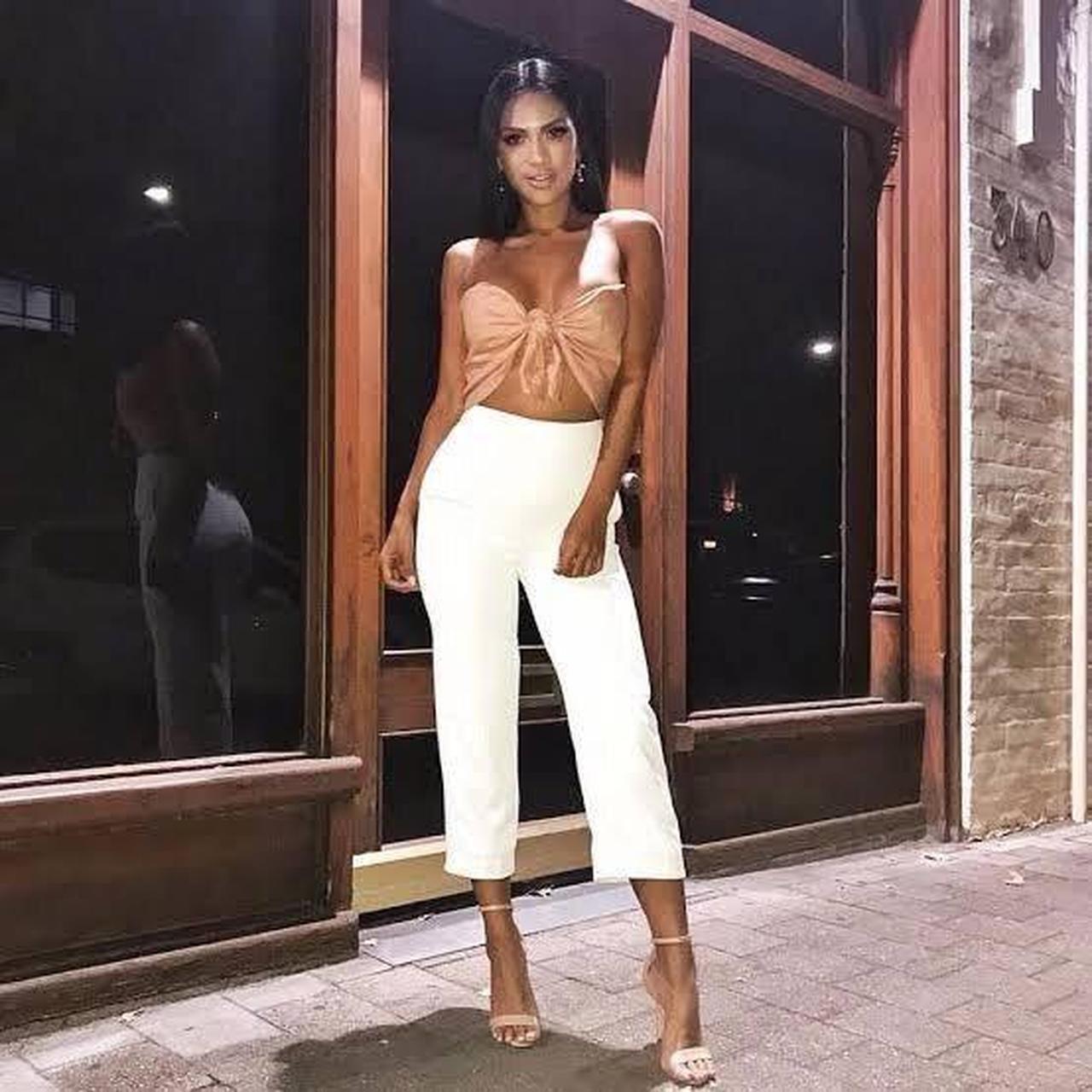 Kookai Clothing Kookai White Oyster Pants White Kookai Pants