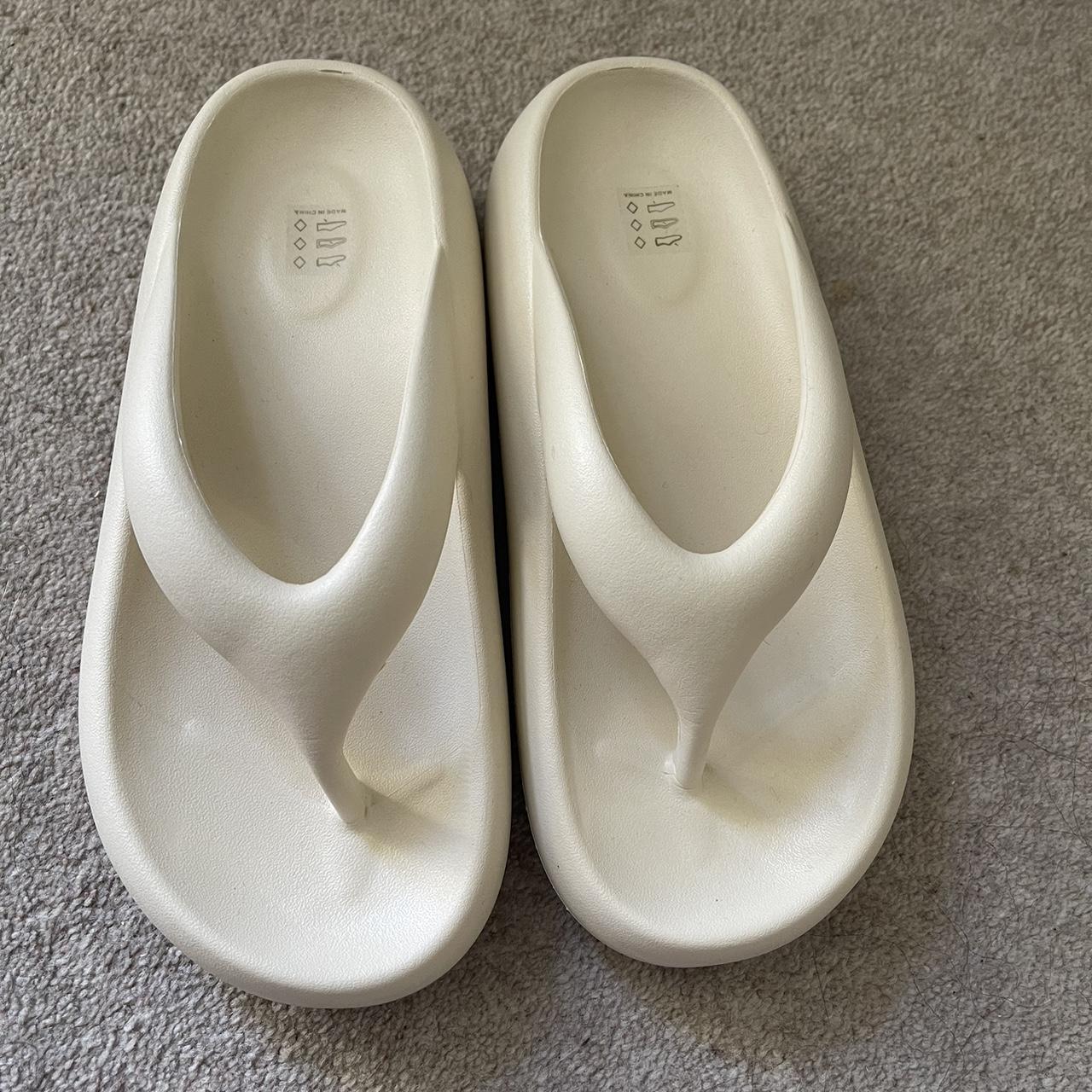 BRAND NEW Truffle Collection moulded flip flops in... - Depop
