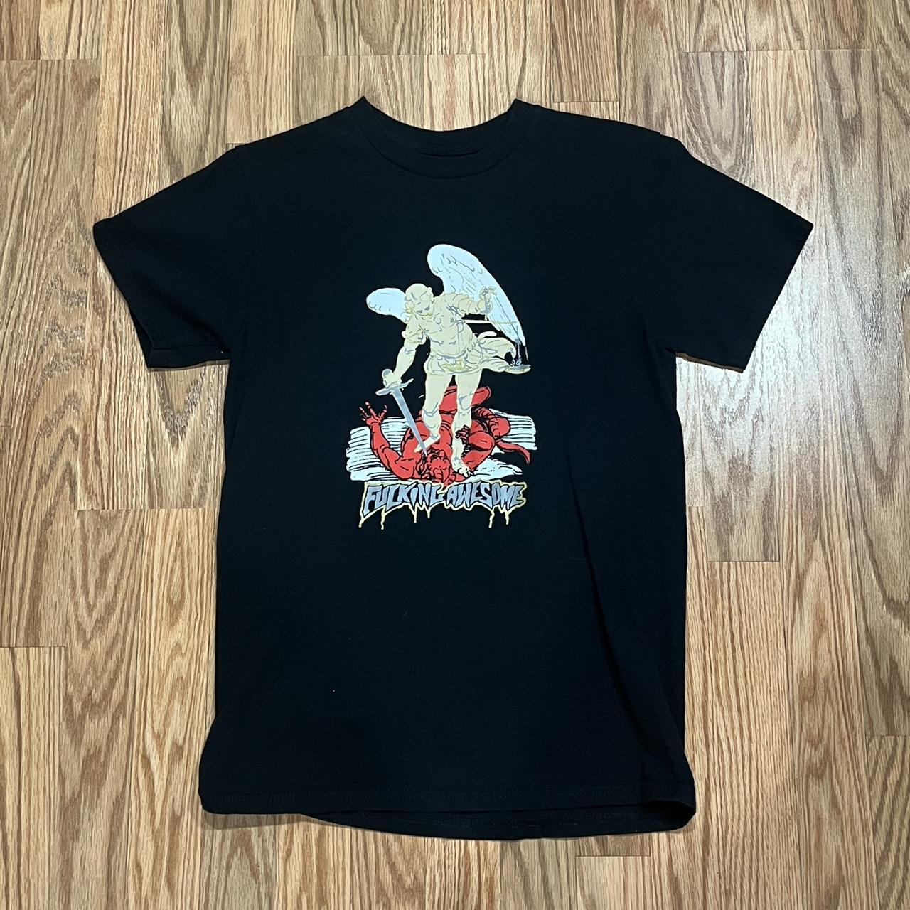 Undercover skull crossbones shirt Shows signs of | Depop