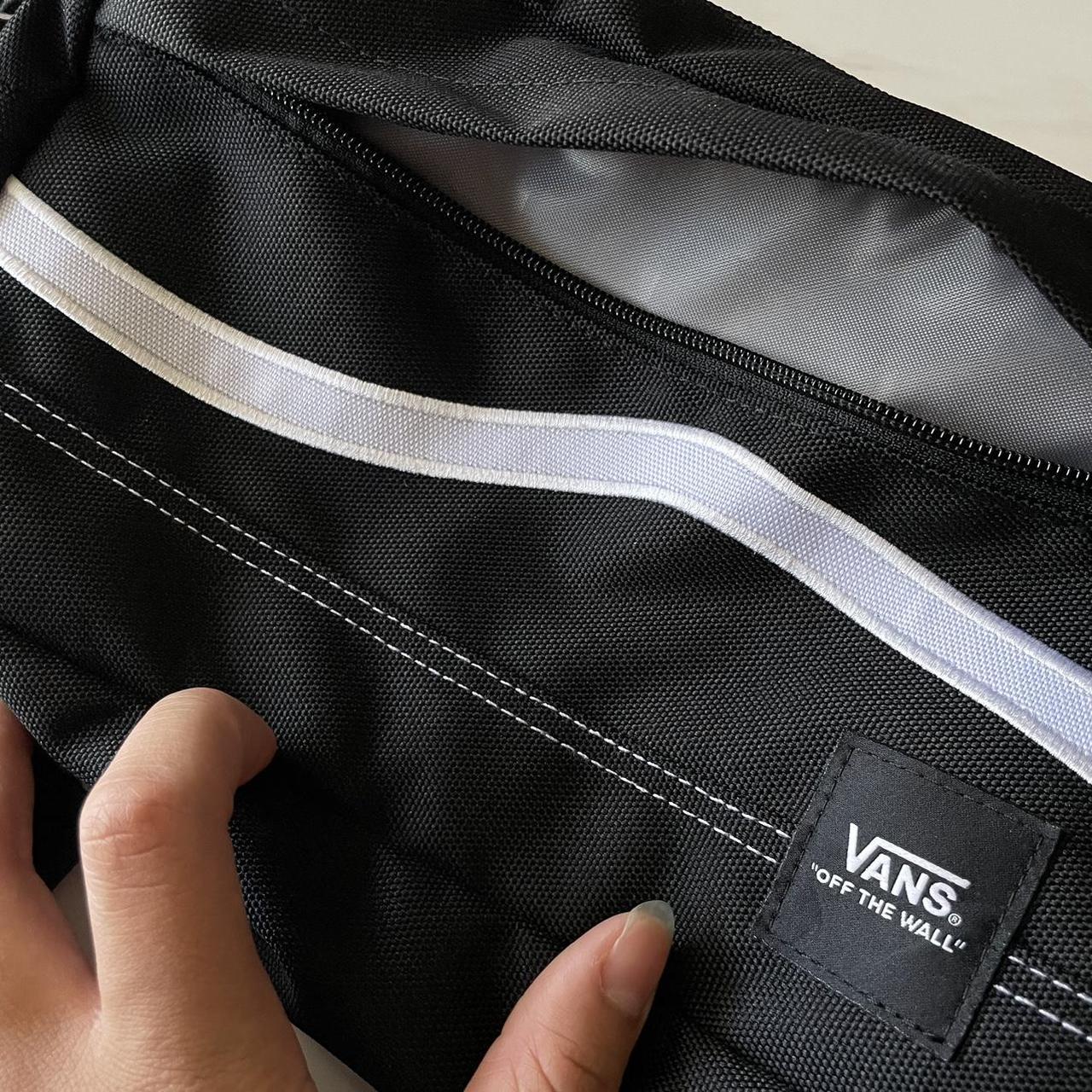 Vans Black and White Sling Bag Only ever used a... Depop