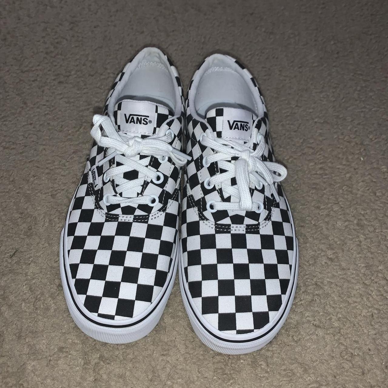 VANS AUTHENTIC CHECKBOARD SHOES brand new vans.... - Depop