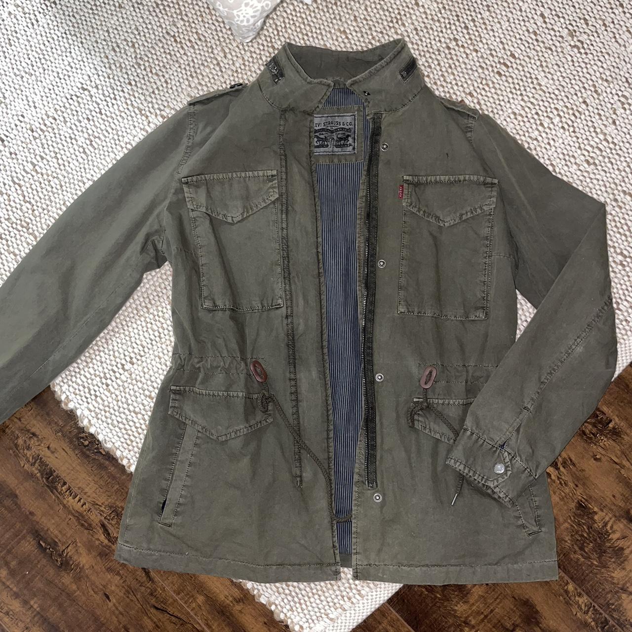 Levi's army green clearance jacket