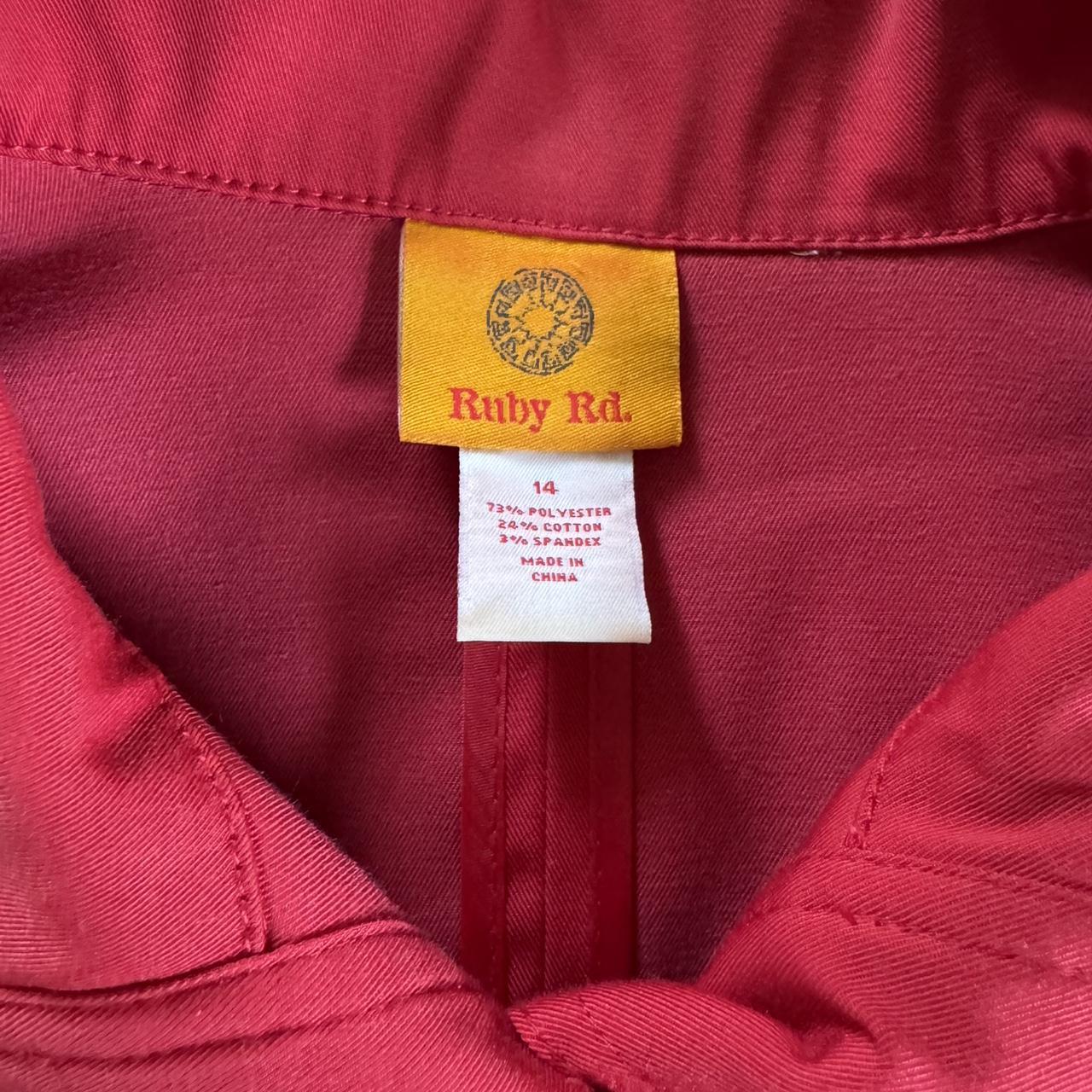 Ruby Rd. Women's Lightweight Jacket - Red - M – R… - image 4