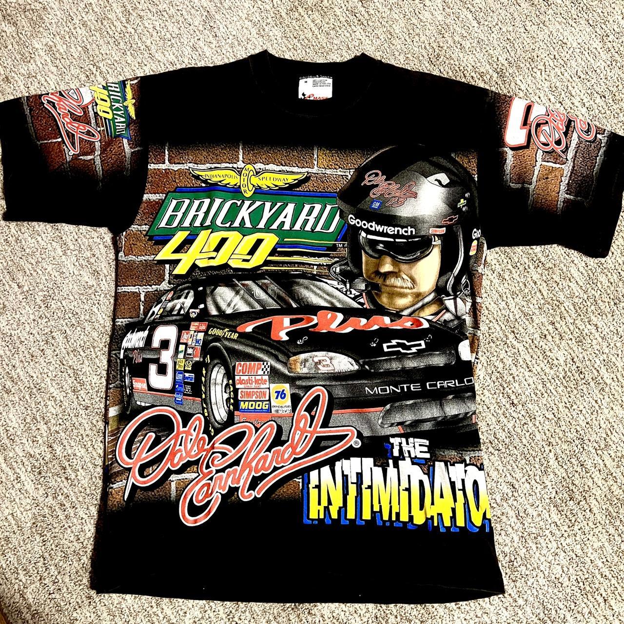 90s Dale Earnhardt Brickyard 400 NASCAR All Over Depop