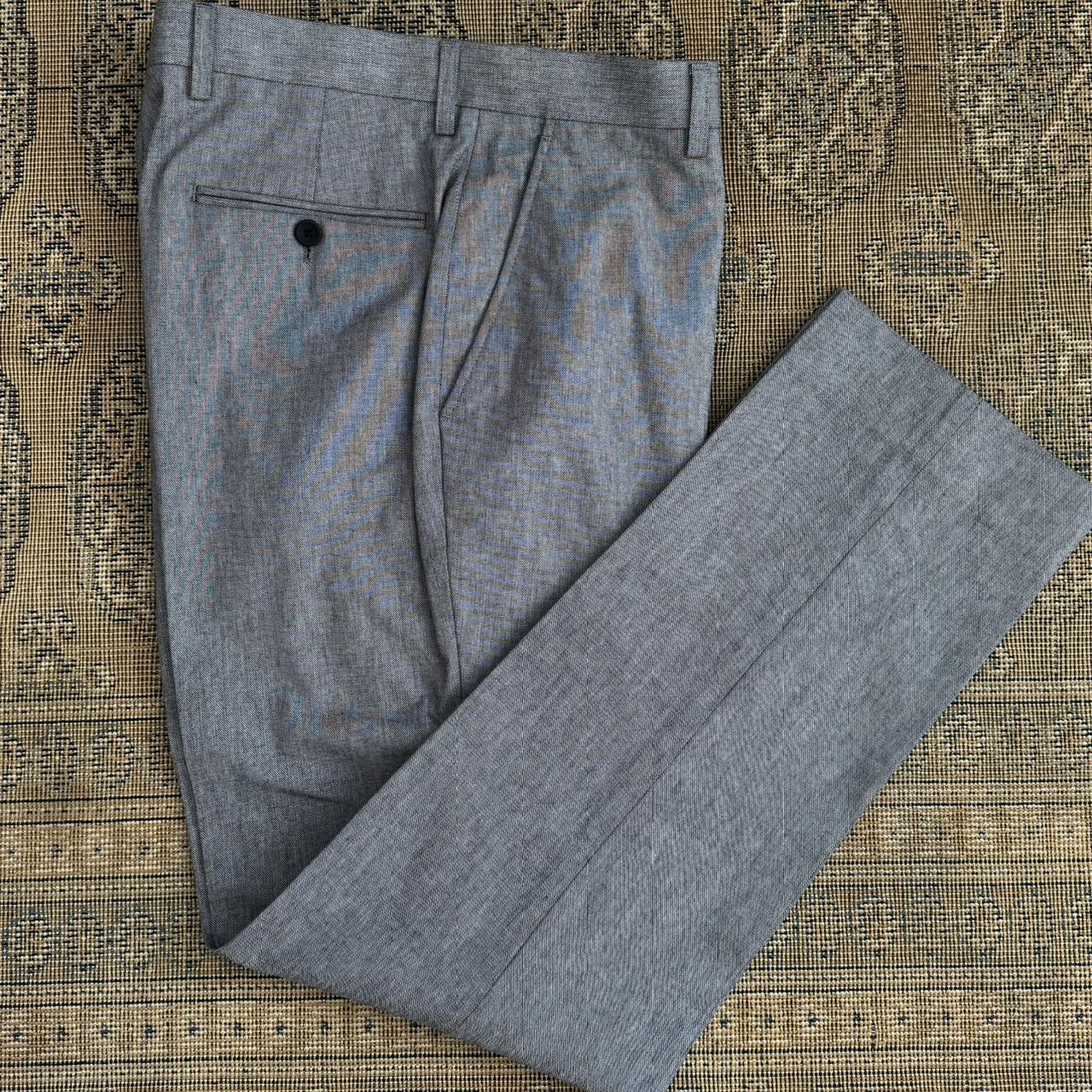 Rodd and Gunn grey suit pants. Size 84, which is... - Depop