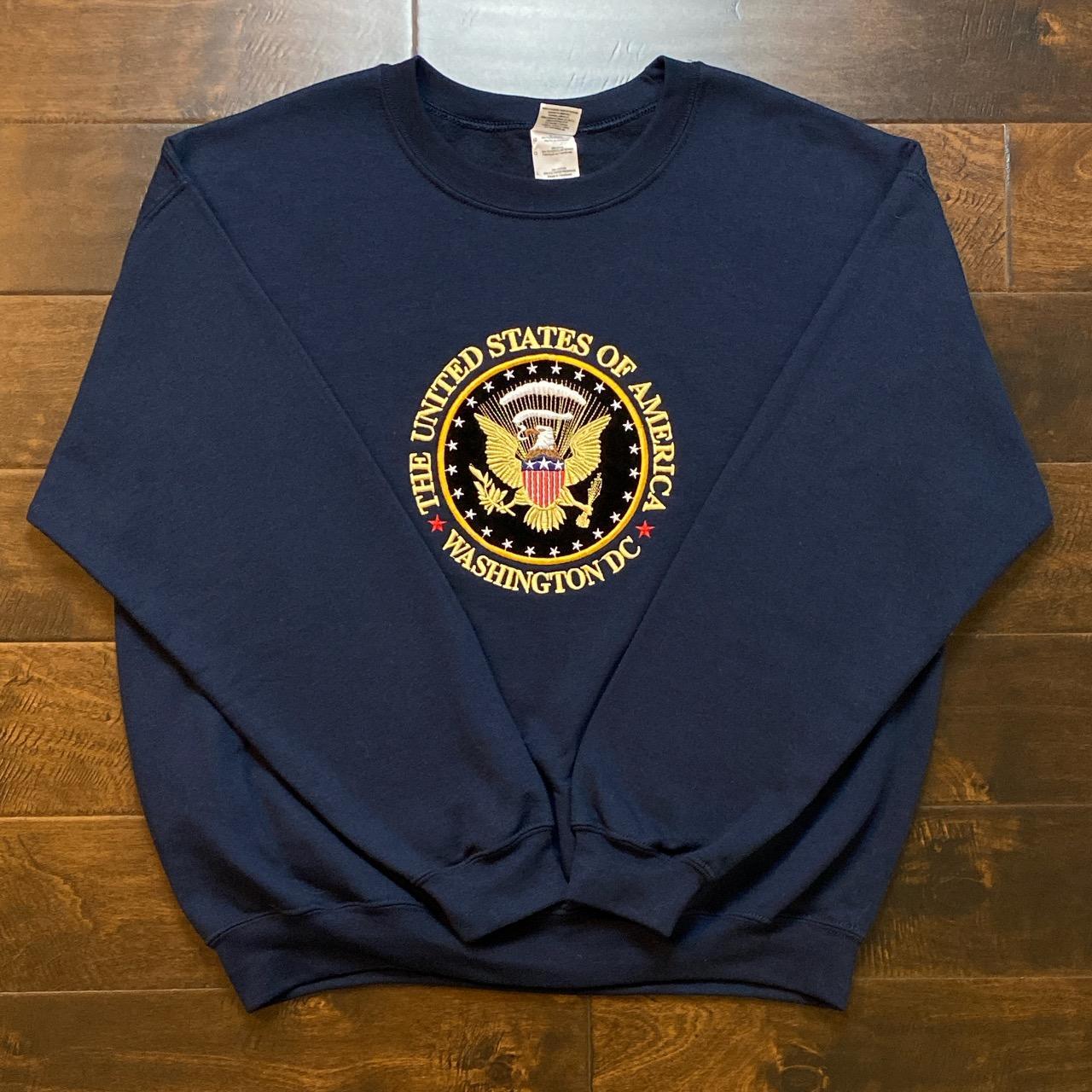 🔥Mens Vintage Washington DC United States Crewneck... - Depop