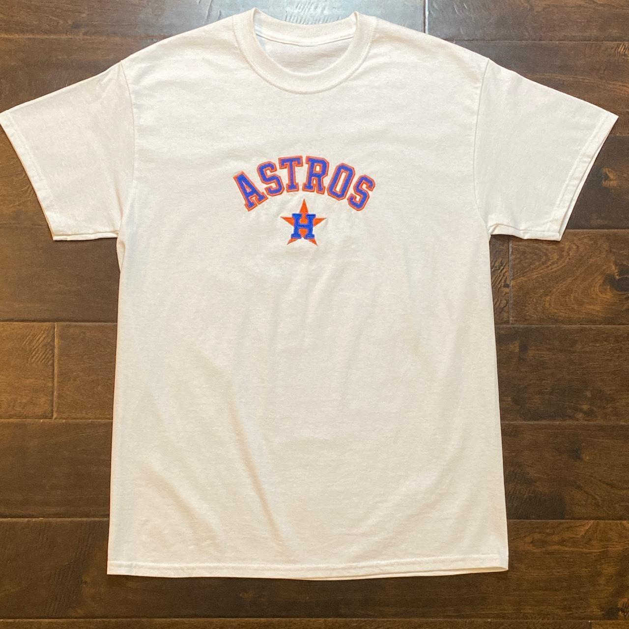 vintage 'astros' tee size - s/m (no tag) condition - - Depop