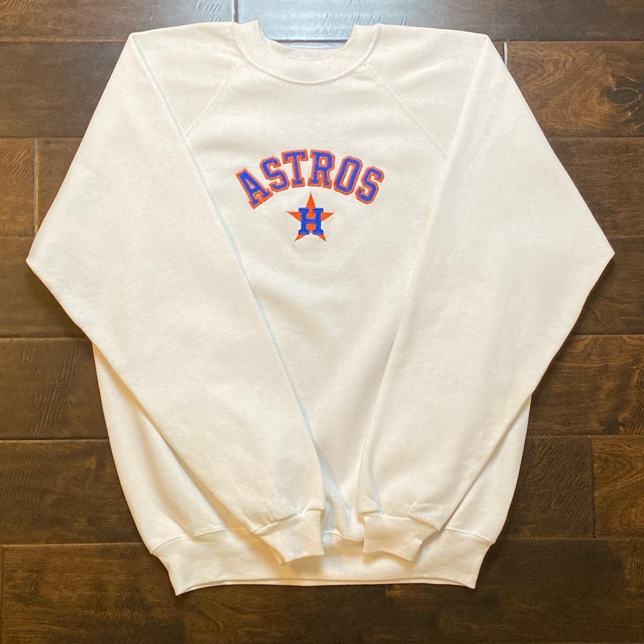 Mens Vintage Houston Astros Hoodie Size - Depop