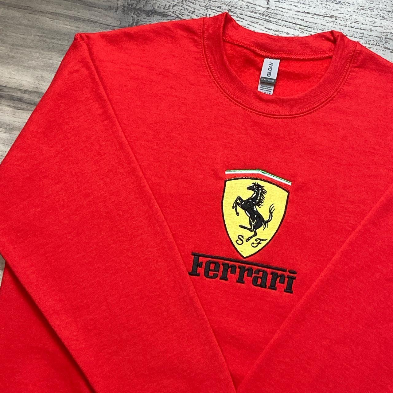 Ferrari Polo, swipe to last photo to see on body, - Depop