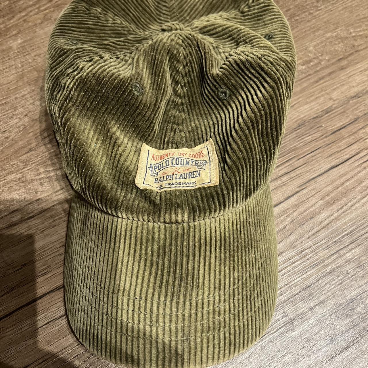 Polo Ralph Lauren Men's Green Hat | Depop