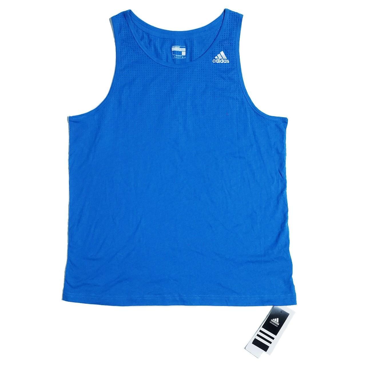 Adidas Mens Climacool Aeroknit Tank Top AI4454 Ocean. Depop