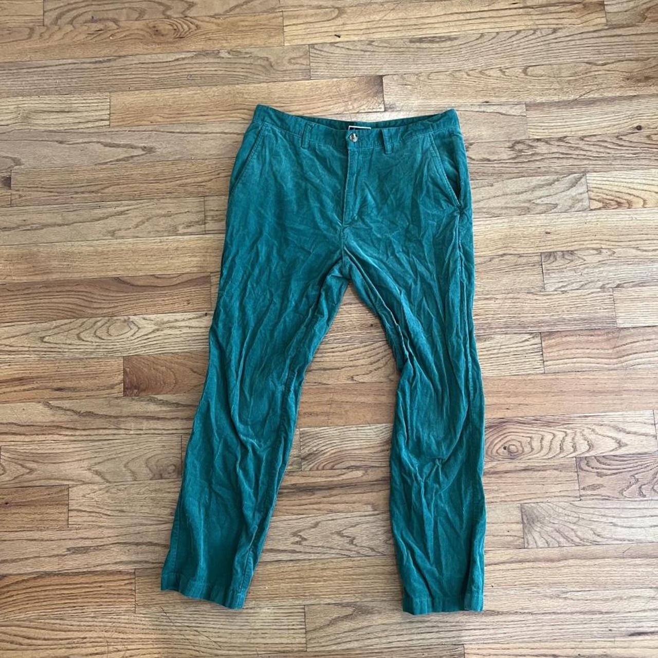 Kelly Green Corduroy Pants 34/30 Fire pants, I just... - Depop