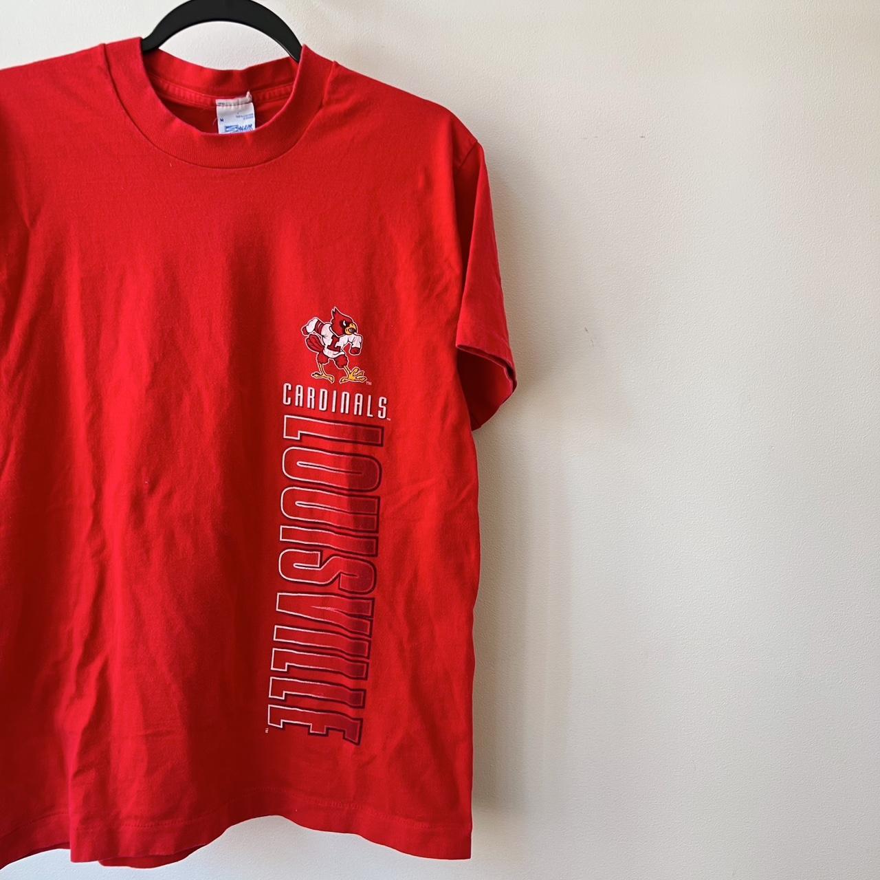 Vintage louisville cardinals shirt. This vintage - Depop