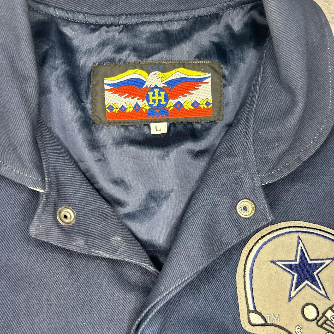 Vintage Dallas Cowboys jacket Jeff Hamilton varsity - Depop