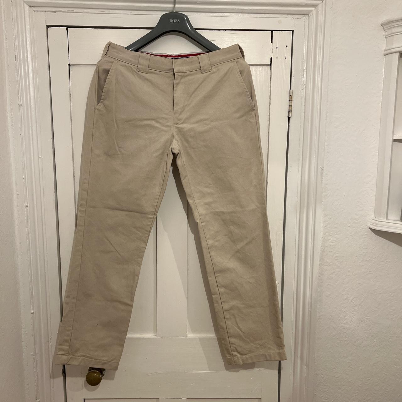 TOMMY HILFIGER CREAM CHINOS - Depop