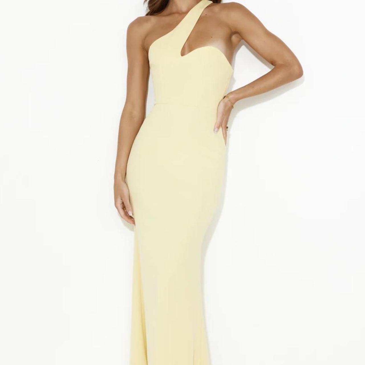 Hello Molly yellow DANCE TO IT MAXI DRESS XS Depop