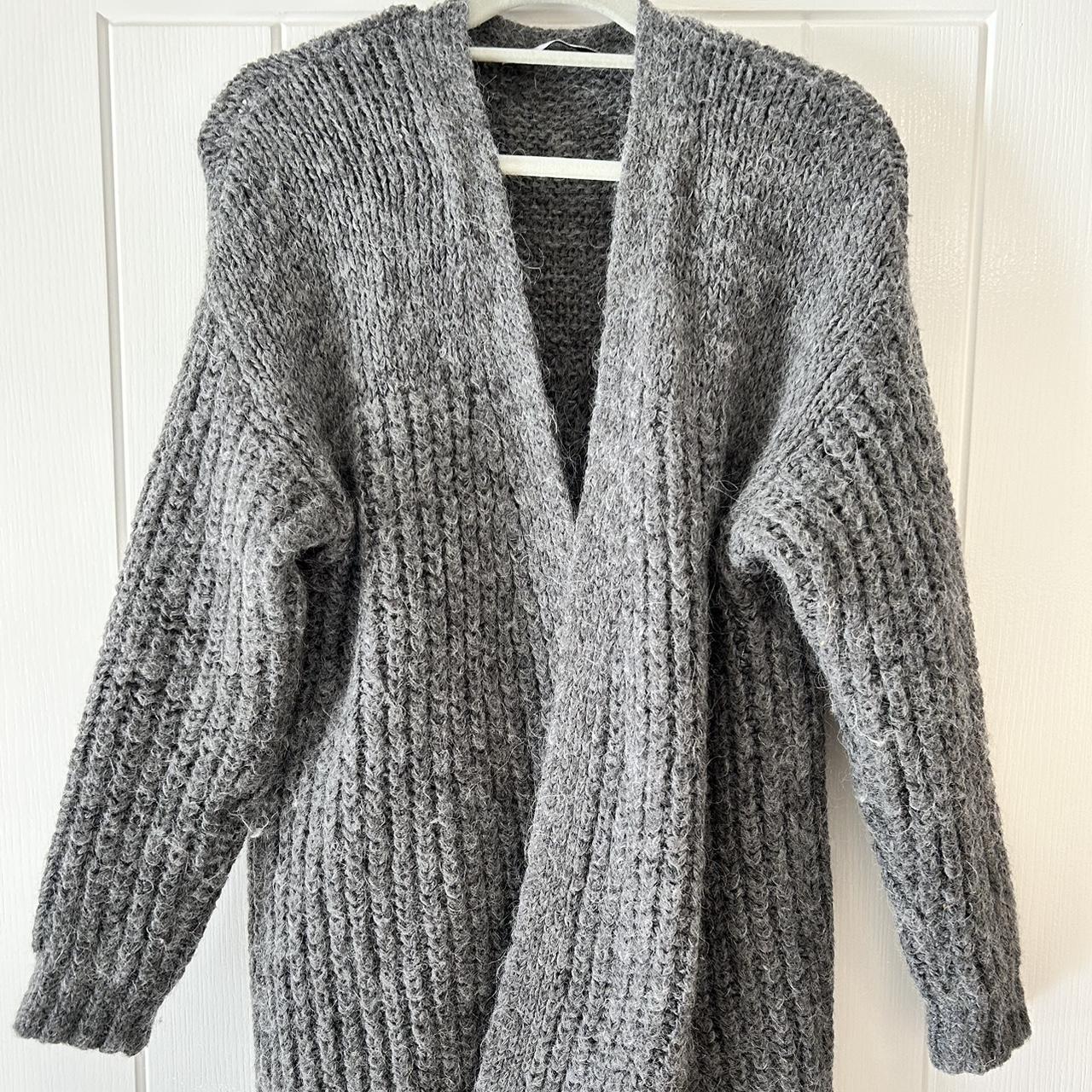 Alpaca style knit cardigan from Zara. Couple of... - Depop