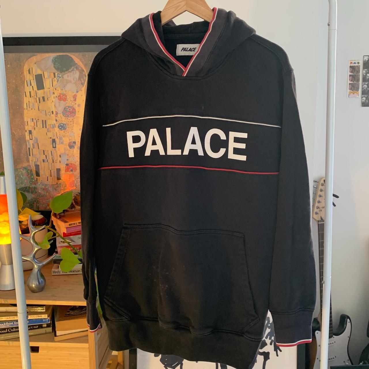 PALACE HOODIE Size L Few stains as pictured but. Depop