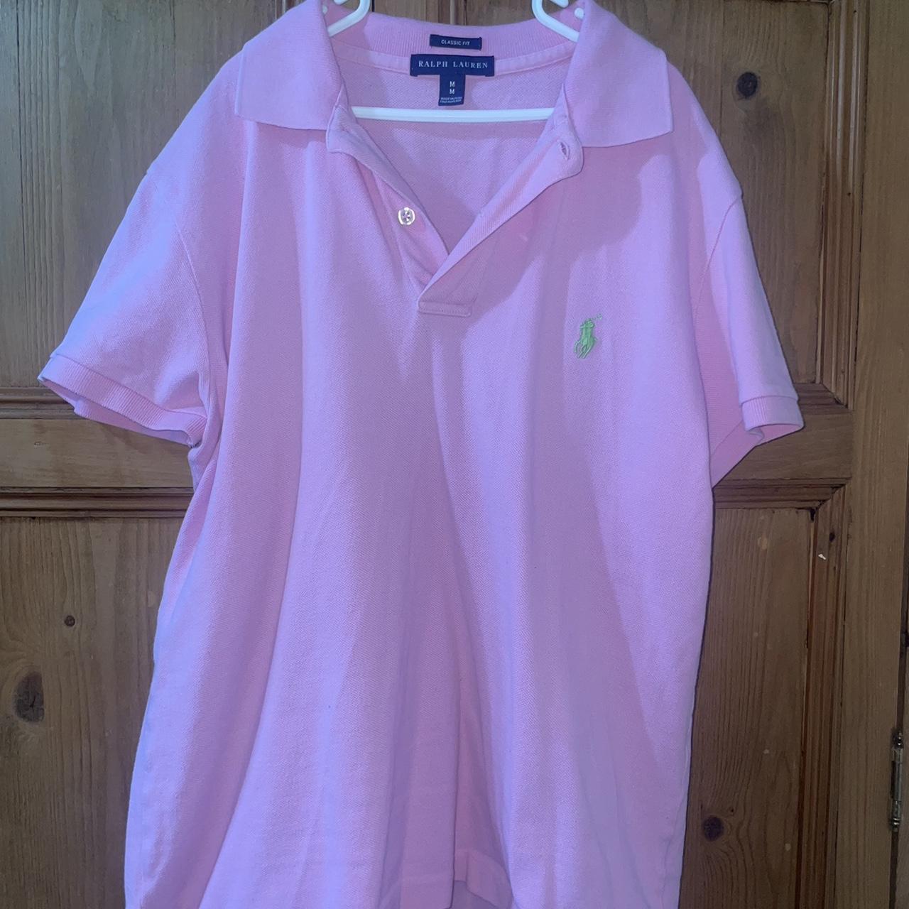 Ralph Lauren Women's Pink Polo-shirts | Depop