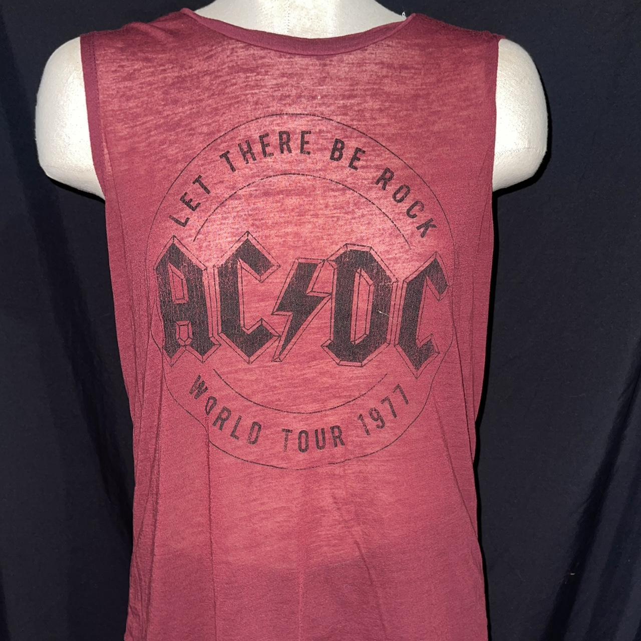 ac dc sleeveless shirt