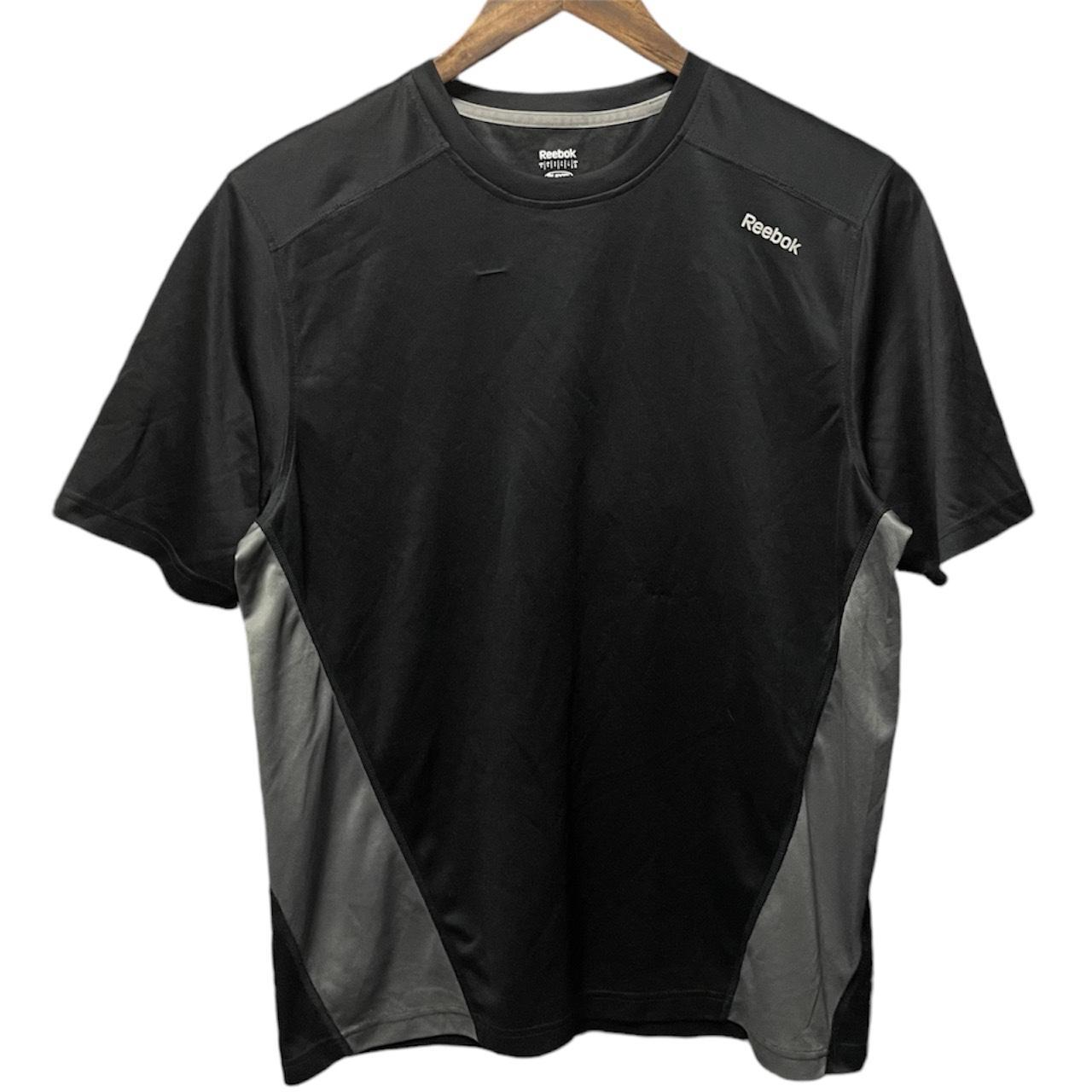 Description: Reebok black gray short sleeve