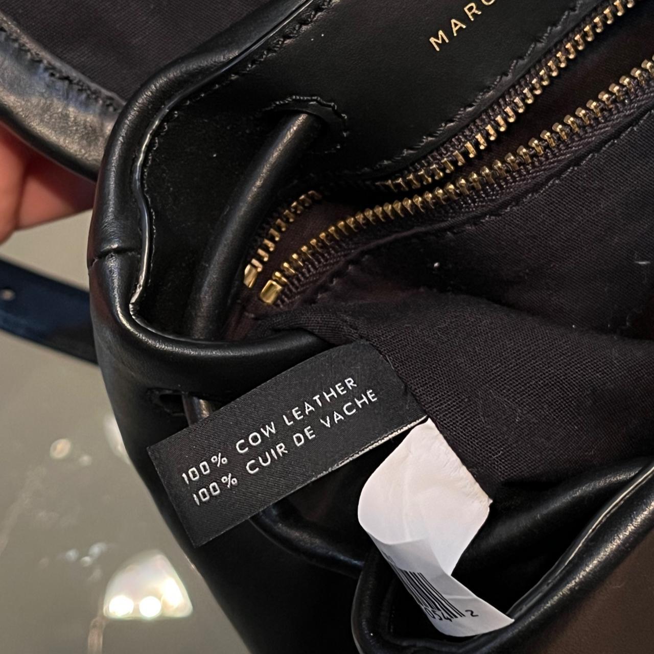 Marc by Marc Jacobs Luna Mini Leather Backpack Black... - Depop