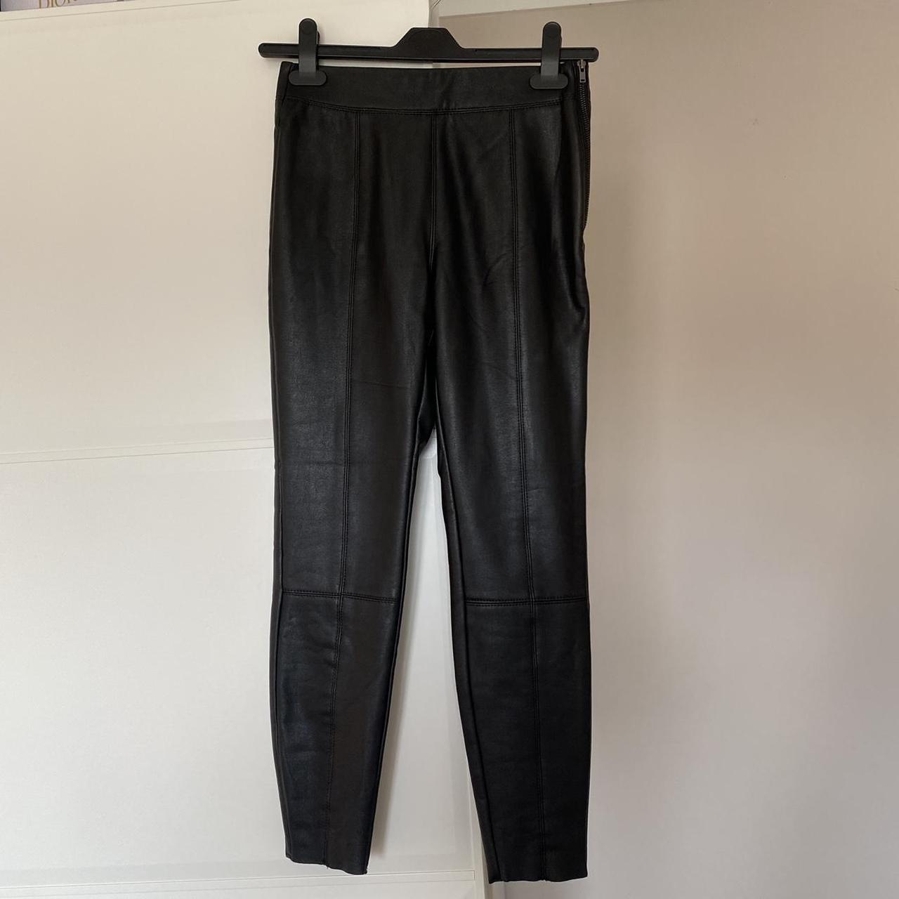 topshop leather leggings