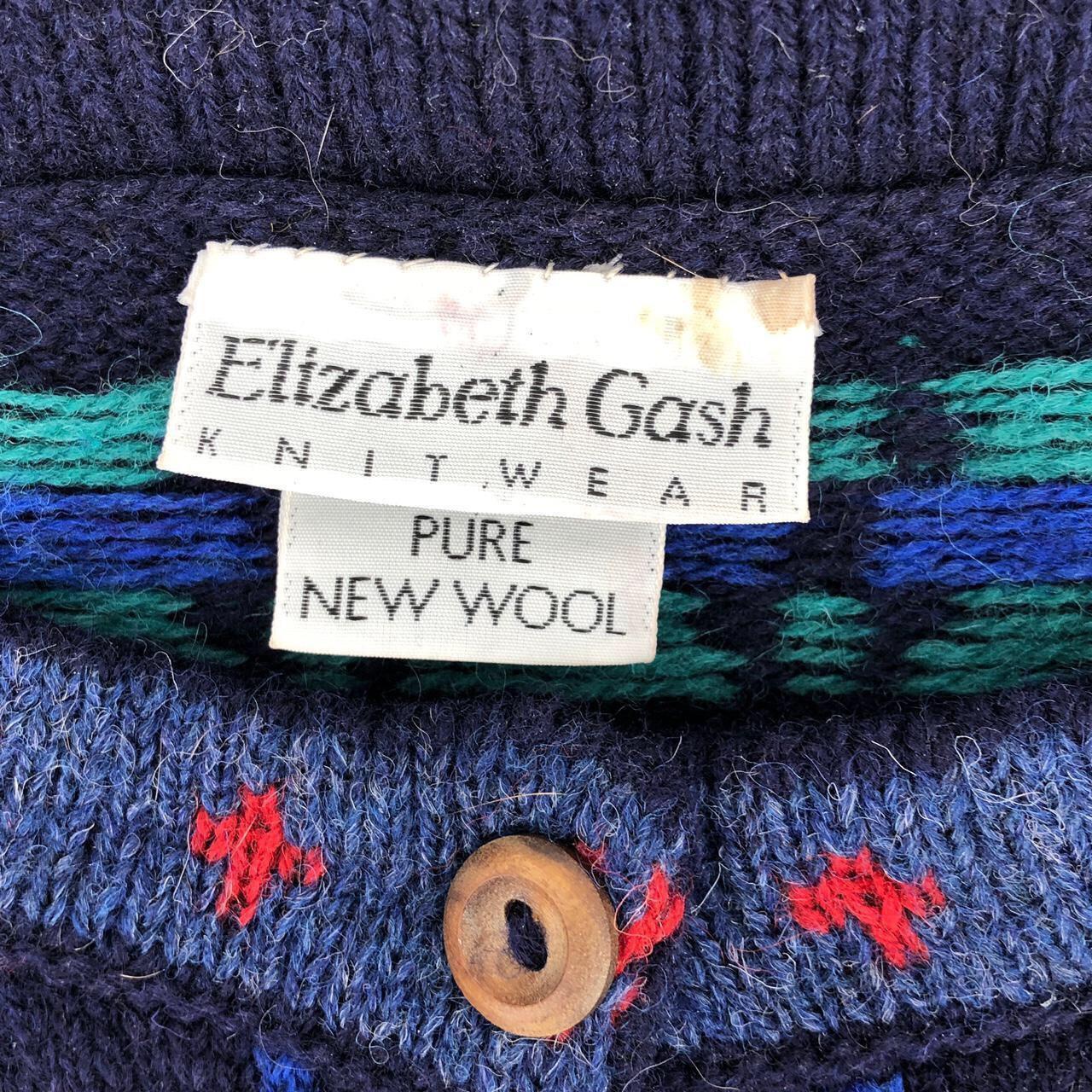 2000s era Elizabeth Gash Knitwear cardigan sweater... - Depop