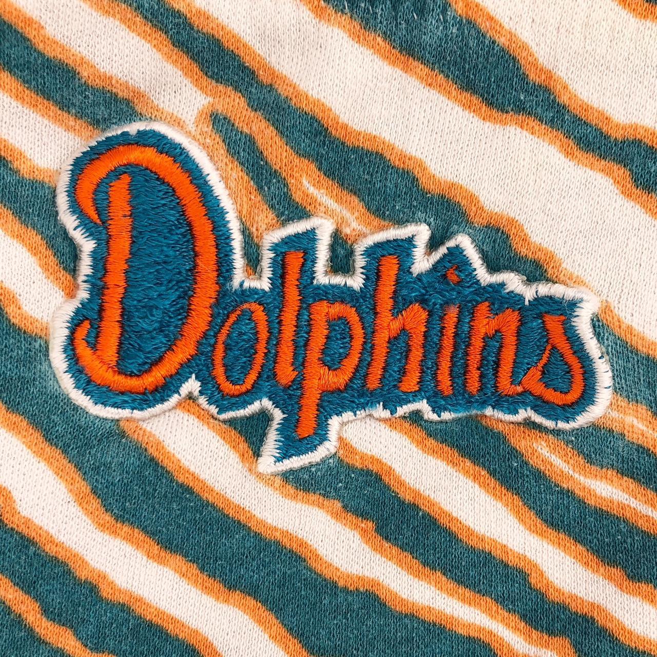 Miami Dolphins Zubaz Pants - Aqua/Orange