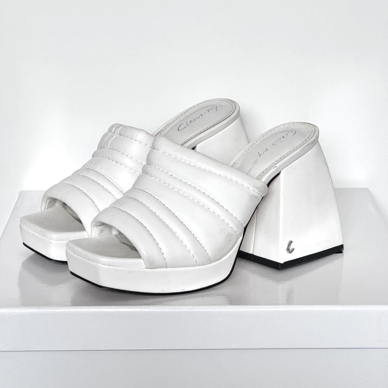 Sam edelman white store mules