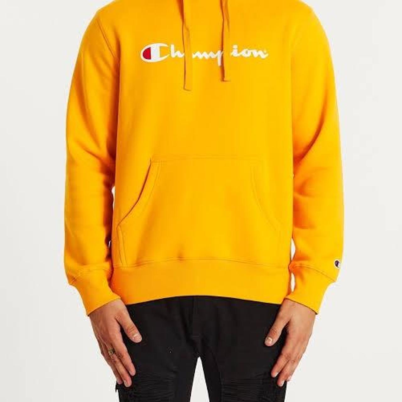 Yellow hoodie deals champion women's