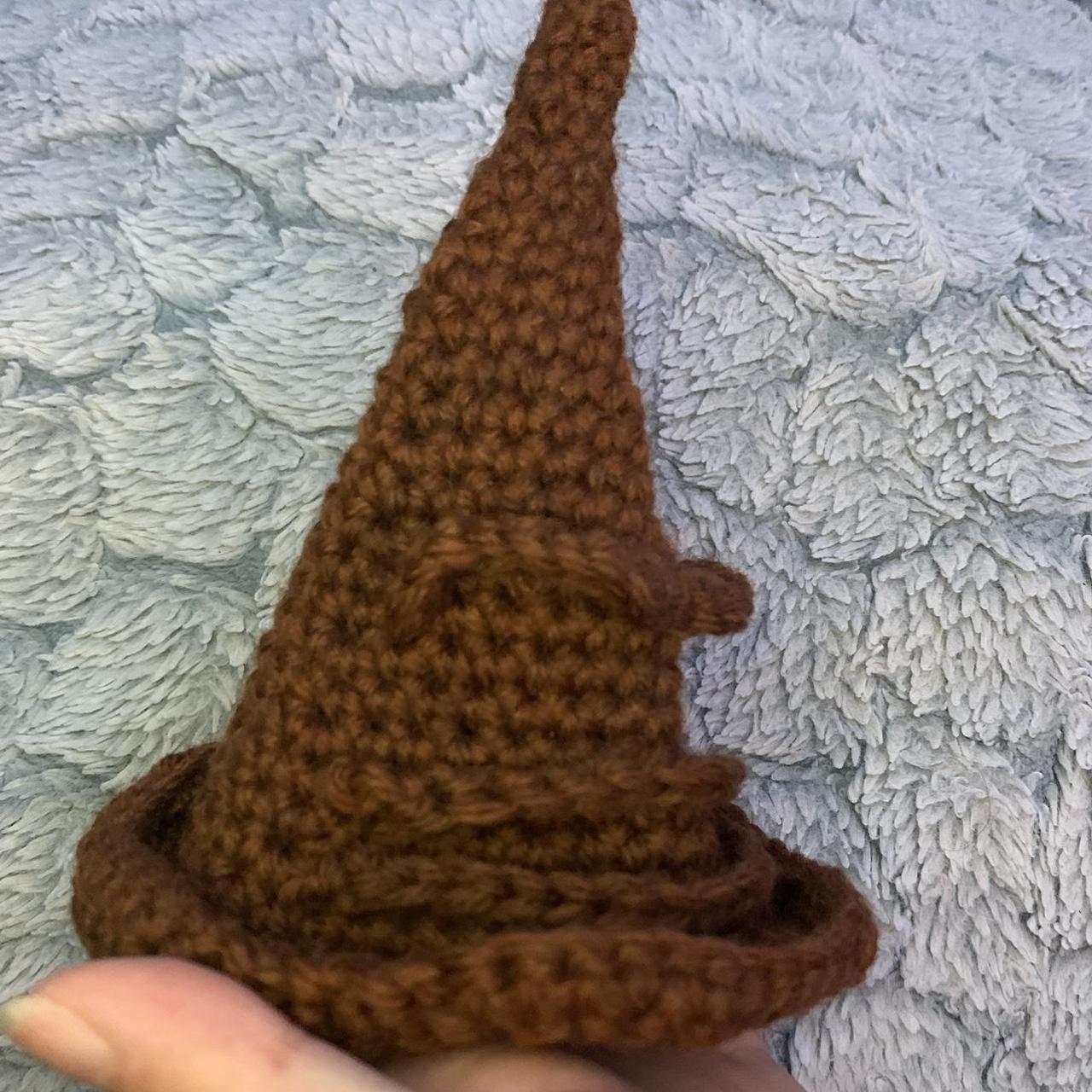 Crochet Harry Potter sorting hat - Depop