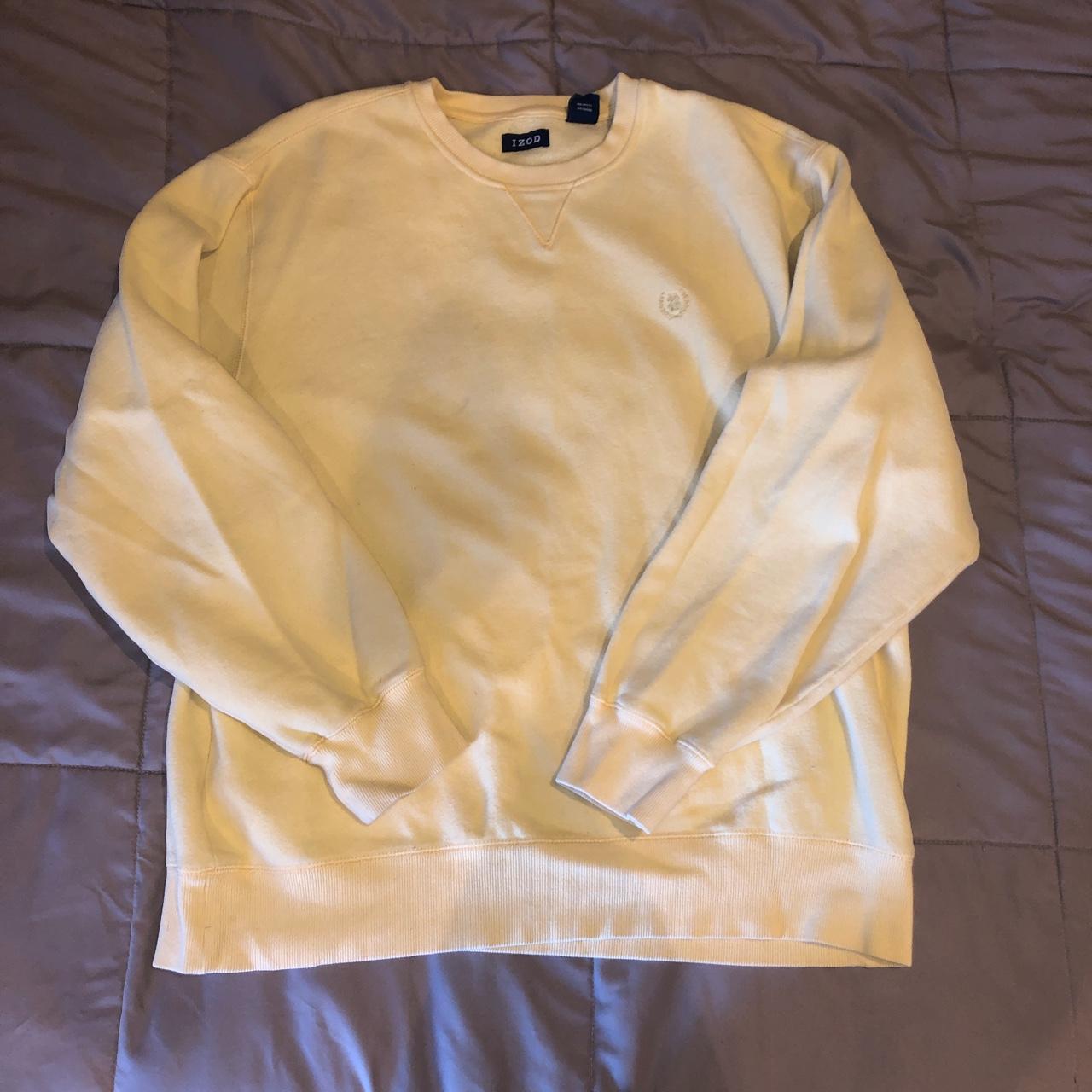 Izod clearance yellow sweatshirt