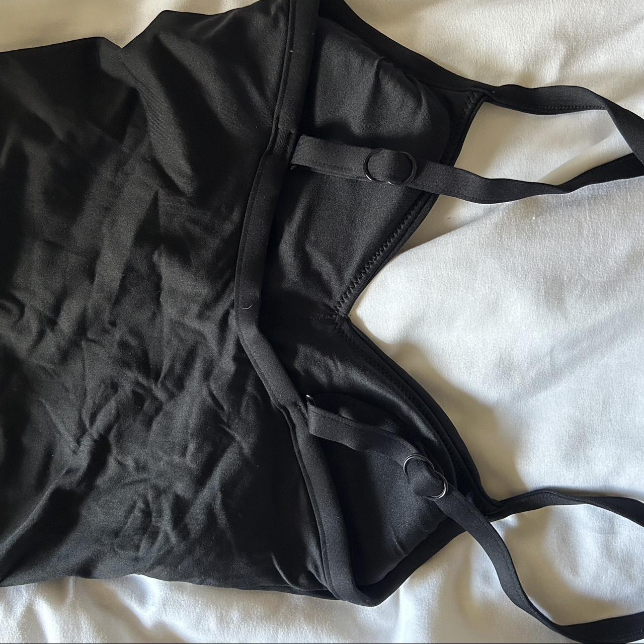 Seafolly black one piece swimsuit size 10. Fits 8 to... - Depop