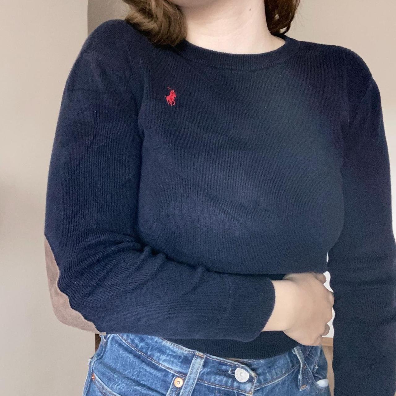 Womens navy ralph hot sale lauren jumper