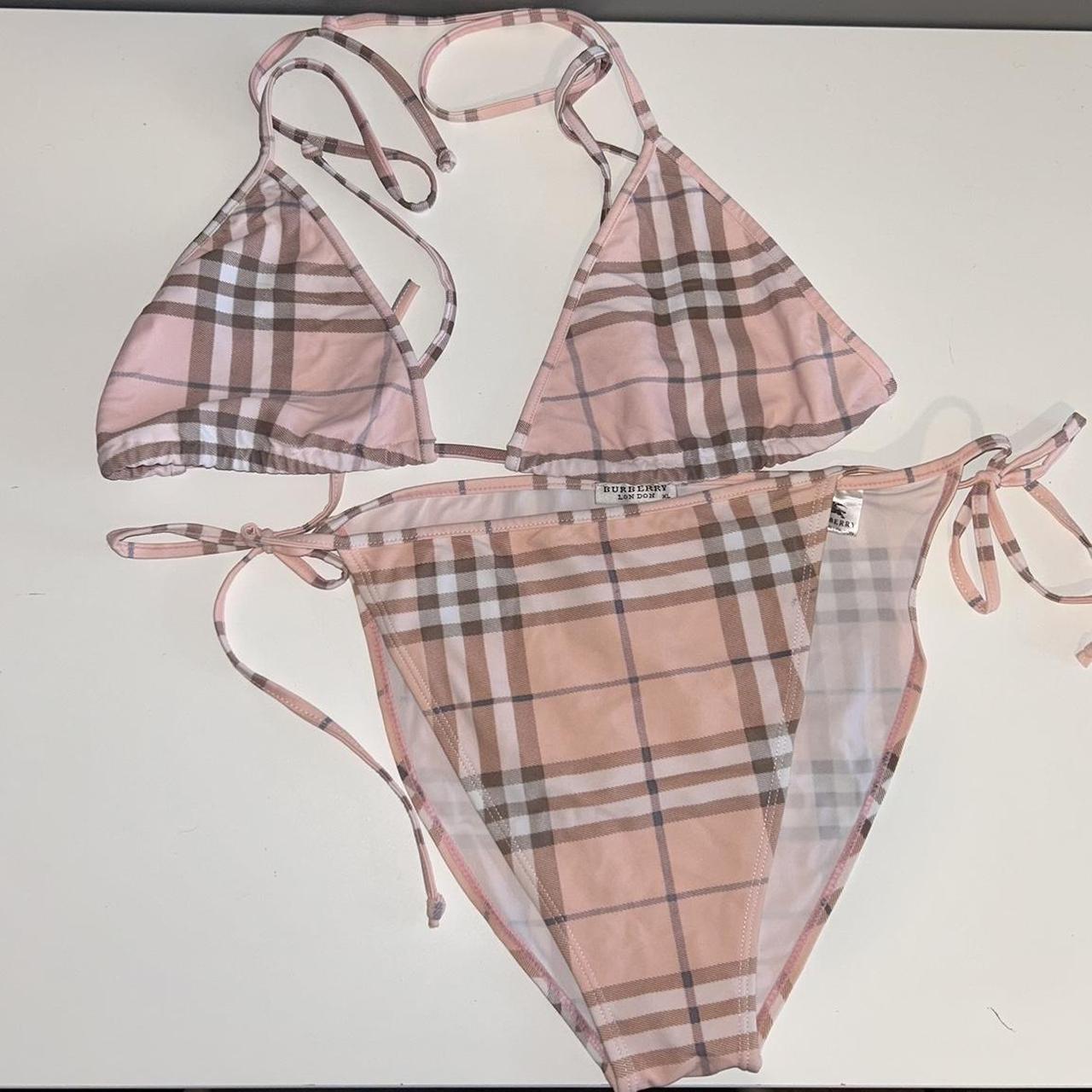 Pink deals burberry bikini