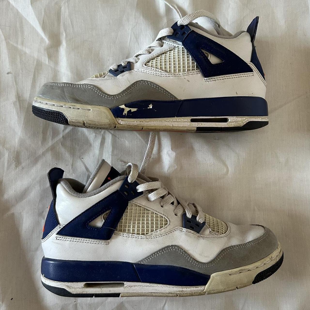 2016 Air Jordan 4 Deep Royal Blue, bought from goat... Depop