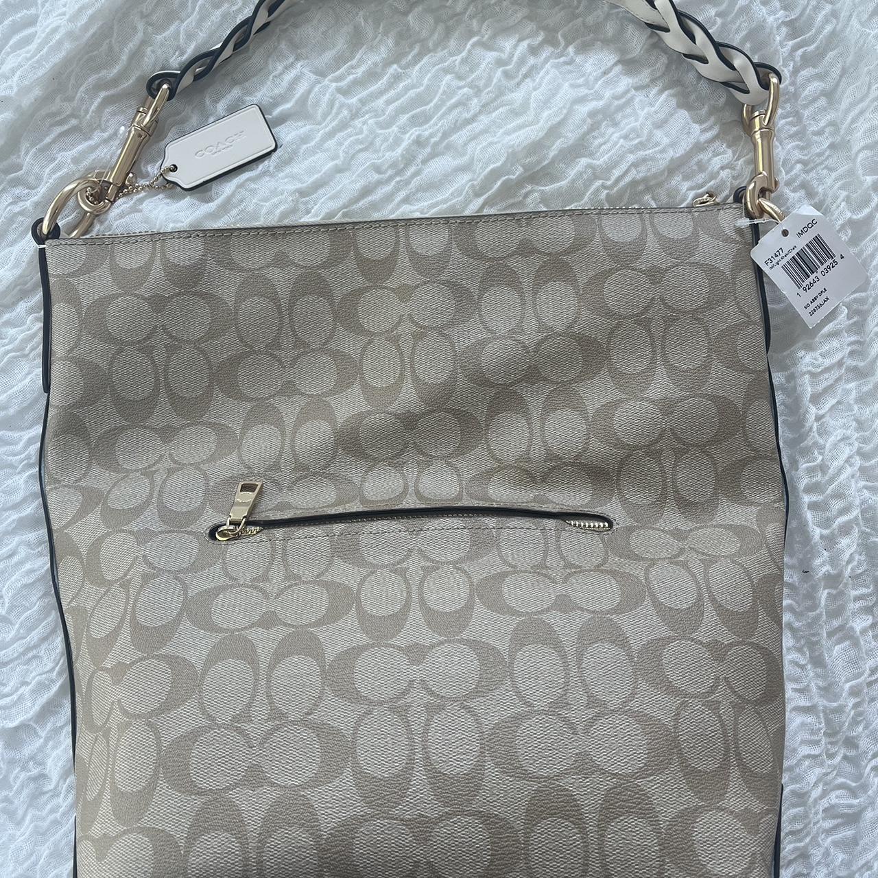 Coach Signature Abby Duffle Bag Light Khaki/Chalk F31477