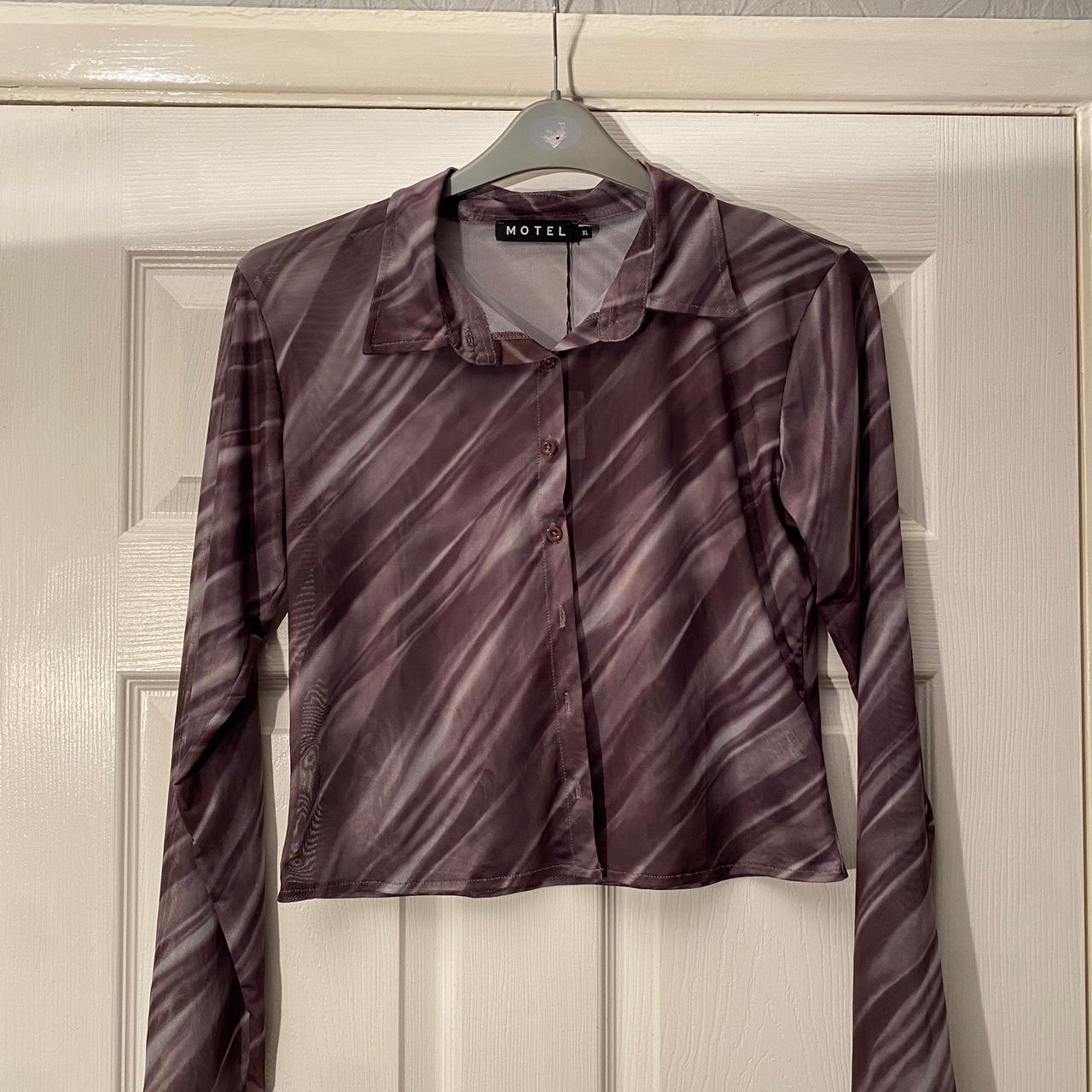 Motel rocks Mesh long sleeve top Never worn... Depop